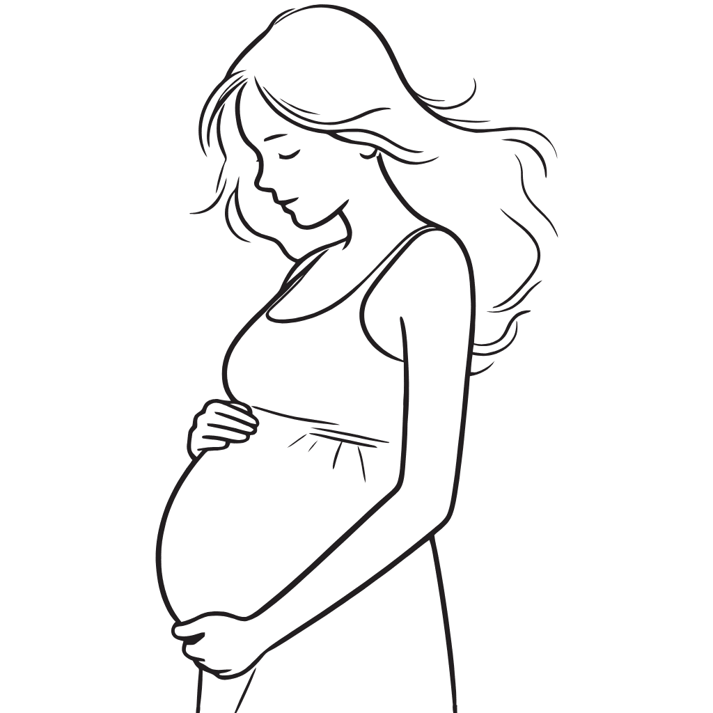 Pregnant Woman sketch 